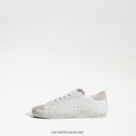 ילדים הַנעָלָה Sam Edelman נעלי ספורט של אוברי לבן/צער 4XL22X1017 - Image 4