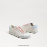ילדים הַנעָלָה Sam Edelman נעלי ספורט של אוברי לבן 4XL22X1013 - Image 7