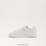 ילדים הַנעָלָה Sam Edelman נעלי ספורט שרוכים של פרג לבן 4XL22X924 - Image 4