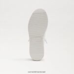 ילדים הַנעָלָה Sam Edelman נעלי ספורט שרוכים של פרג לבן 4XL22X924 - Image 6