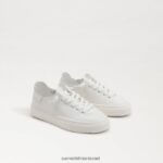 ילדים הַנעָלָה Sam Edelman נעלי ספורט שרוכים של פרג לבן 4XL22X924