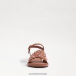 ילדים הַנעָלָה Sam Edelman סנדל הולי פשתן ורדים 4XL22X1050 - Image 3