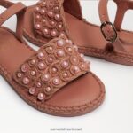 ילדים הַנעָלָה Sam Edelman סנדל הולי פשתן ורדים 4XL22X1050 - Image 7