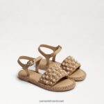 ילדים הַנעָלָה Sam Edelman סנדל הולי פשתן טבעי 4XL22X1049
