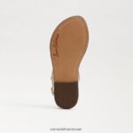 ילדים הַנעָלָה Sam Edelman סנדל חוטיני gigi זהב ענבר 4XL22X959 - Image 6