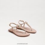 ילדים הַנעָלָה Sam Edelman סנדל חוטיני gigi זריחה ורוד 4XL22X965