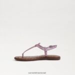 ילדים הַנעָלָה Sam Edelman סנדל חוטיני gigi לילך קוורץ 4XL22X961 - Image 4