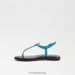 ילדים הַנעָלָה Sam Edelman סנדל חוטיני gigi מילוס כחול 4XL22X937 - Image 4