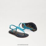ילדים הַנעָלָה Sam Edelman סנדל חוטיני gigi מילוס כחול 4XL22X937 - Image 7