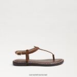 ילדים הַנעָלָה Sam Edelman סנדל חוטיני gigi עור אוכף 4XL22X940 - Image 2