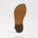 ילדים הַנעָלָה Sam Edelman סנדל חוטיני gigi עור אוכף 4XL22X940 - Image 6