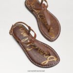 ילדים הַנעָלָה Sam Edelman סנדל חוטיני gigi עור אוכף 4XL22X940 - Image 7