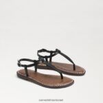 ילדים הַנעָלָה Sam Edelman סנדל חוטיני gigi עור שחור 4XL22X939