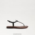 ילדים הַנעָלָה Sam Edelman סנדל חוטיני gigi שָׁחוֹר 4XL22X963 - Image 2