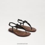 ילדים הַנעָלָה Sam Edelman סנדל חוטיני gigi שָׁחוֹר 4XL22X963
