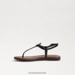 ילדים הַנעָלָה Sam Edelman סנדל חוטיני gigi שָׁחוֹר 4XL22X963 - Image 4