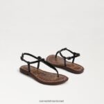 ילדים הַנעָלָה Sam Edelman סנדל חוטיני gigi שָׁחוֹר 4XL22X963 - Image 7