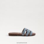 ילדים הַנעָלָה Sam Edelman סנדל מגלשת מפרץ כחול מונטרוז 4XL22X885 - Image 2