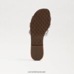 ילדים הַנעָלָה Sam Edelman סנדל מגלשת מפרץ כסף רך 4XL22X888 - Image 6
