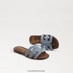 ילדים הַנעָלָה Sam Edelman סנדל מגלשת מפרץ כחול מונטרוז 4XL22X885 - Image 7