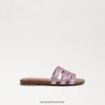 ילדים הַנעָלָה Sam Edelman סנדל מגלשת מפרץ לילך קוורץ 4XL22X892 - Image 2