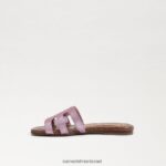 ילדים הַנעָלָה Sam Edelman סנדל מגלשת מפרץ לילך קוורץ 4XL22X892 - Image 4