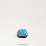 ילדים הַנעָלָה Sam Edelman סנדל מגלשת מפרץ milos blue/hudson navy 4XL22X884 - Image 3