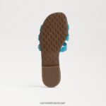 ילדים הַנעָלָה Sam Edelman סנדל מגלשת מפרץ milos blue/hudson navy 4XL22X884 - Image 6