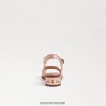 ילדים הַנעָלָה Sam Edelman סנדל עקב בלוק קיסוס מלח ורוד 4XL22X1037 - Image 5