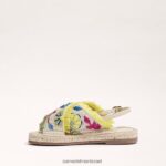 ילדים הַנעָלָה Sam Edelman סנדל קיידן חול/ורוד 4XL22X1032 - Image 4