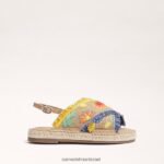ילדים הַנעָלָה Sam Edelman סנדל קיידן טבעי/צהוב 4XL22X1033 - Image 2
