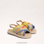 ילדים הַנעָלָה Sam Edelman סנדל קיידן טבעי/צהוב 4XL22X1033