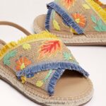 ילדים הַנעָלָה Sam Edelman סנדל קיידן טבעי/צהוב 4XL22X1033 - Image 7