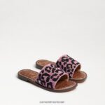 ילדים הַנעָלָה Sam Edelman סנדל שקופיות תותחן ורוד מולטי 4XL22X1019