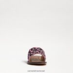 ילדים הַנעָלָה Sam Edelman סנדל שקופיות תותחן ורוד מולטי 4XL22X1019 - Image 3