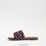 ילדים הַנעָלָה Sam Edelman סנדל שקופיות תותחן ורוד מולטי 4XL22X1019 - Image 4