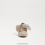 ילדים הַנעָלָה Sam Edelman עקב בלוק טדי מרי ג'יין עלה זהב 4XL22X934 - Image 3