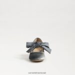 ילדים הַנעָלָה Sam Edelman עקב בלוק טדי מרי ג'יין כחול מעושן 4XL22X933 - Image 3