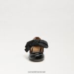 ילדים הַנעָלָה Sam Edelman עקב בלוק טדי מרי ג'יין פטנט שחור 4XL22X935 - Image 3