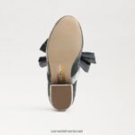 ילדים הַנעָלָה Sam Edelman עקב בלוק טדי מרי ג'יין כחול מעושן 4XL22X933 - Image 6