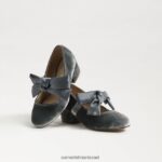 ילדים הַנעָלָה Sam Edelman עקב בלוק טדי מרי ג'יין כחול מעושן 4XL22X933 - Image 7