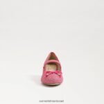 ילדים הַנעָלָה Sam Edelman עקב בלוק טיירה מרי ג'יין ורד ורוד 4XL22X977 - Image 3