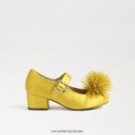 ילדים הַנעָלָה Sam Edelman עקב טליה בלוק מרי ג'יין אוֹכרָה 4XL22X1045 - Image 2