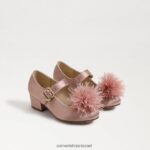 ילדים הַנעָלָה Sam Edelman עקב טליה בלוק מרי ג'יין פרלין רך 4XL22X1044