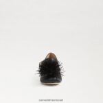 ילדים הַנעָלָה Sam Edelman עקב טליה בלוק מרי ג'יין עור שחור 4XL22X1046 - Image 3