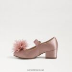 ילדים הַנעָלָה Sam Edelman עקב טליה בלוק מרי ג'יין פרלין רך 4XL22X1044 - Image 4