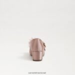 ילדים הַנעָלָה Sam Edelman עקב טליה בלוק מרי ג'יין פרלין רך 4XL22X1044 - Image 5