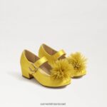 ילדים הַנעָלָה Sam Edelman עקב טליה בלוק מרי ג'יין אוֹכרָה 4XL22X1045