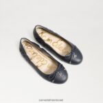 ילדים הַנעָלָה Sam Edelman פליציה בלט שטוח הצי הבלטי 4XL22X989 - Image 7