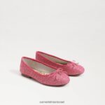 ילדים הַנעָלָה Sam Edelman פליציה בלט שטוח ורוד ורד מולטי 4XL22X995